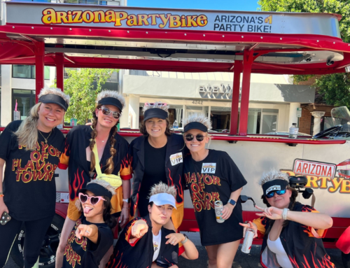 Our Best Scottsdale Bachelorette Party Activity Pick For 2024: Arizona Party Bike